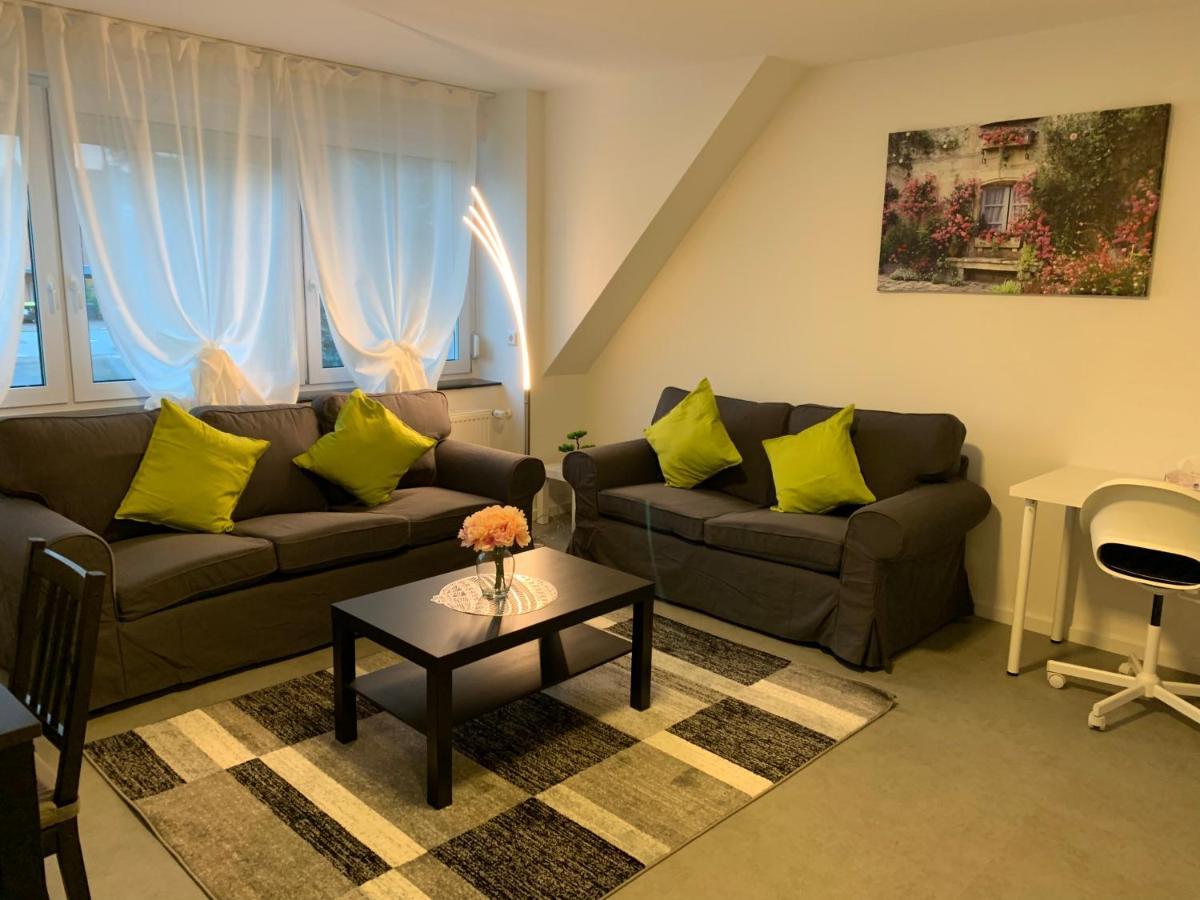 Cityapartment Platinum Mit Balkon Bzw,Terrasse Bielefeld Luaran gambar