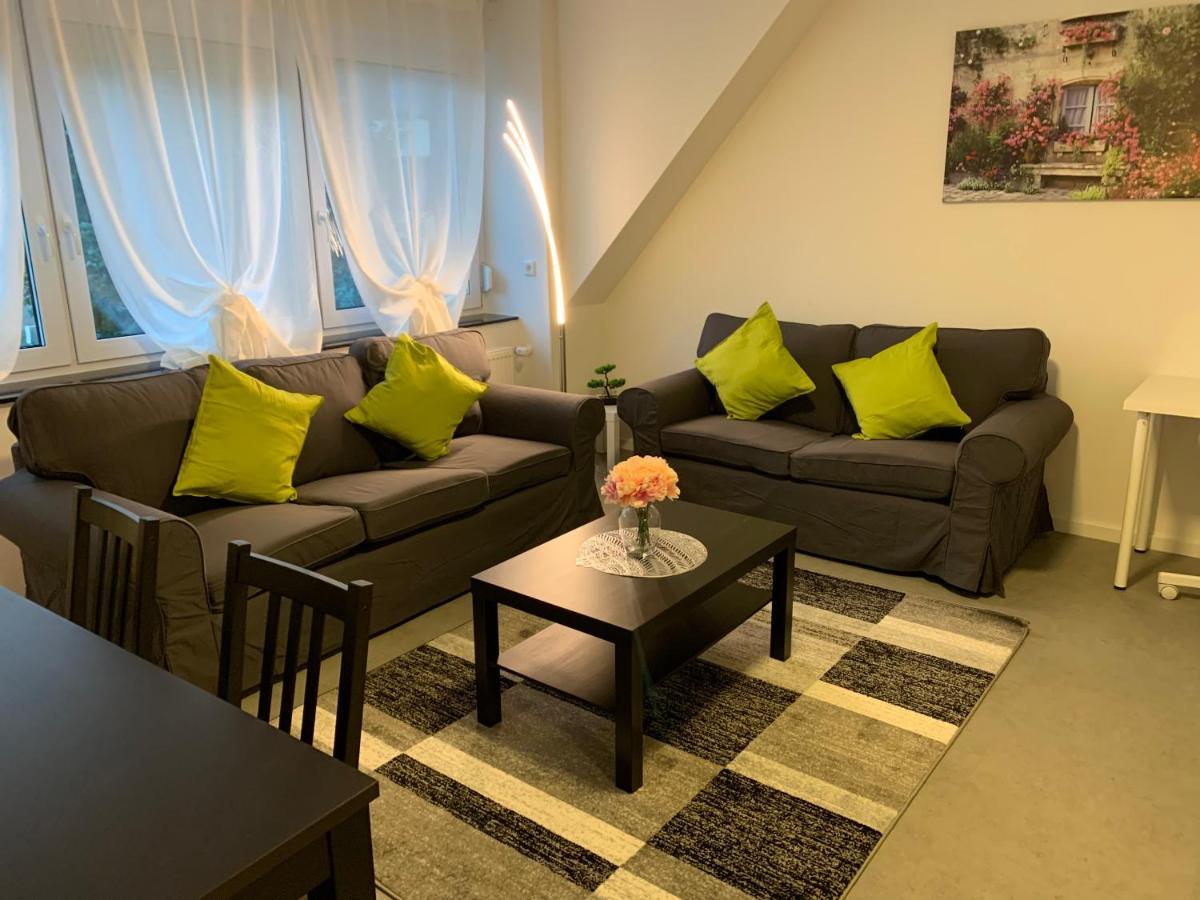 Cityapartment Platinum Mit Balkon Bzw,Terrasse Bielefeld Luaran gambar