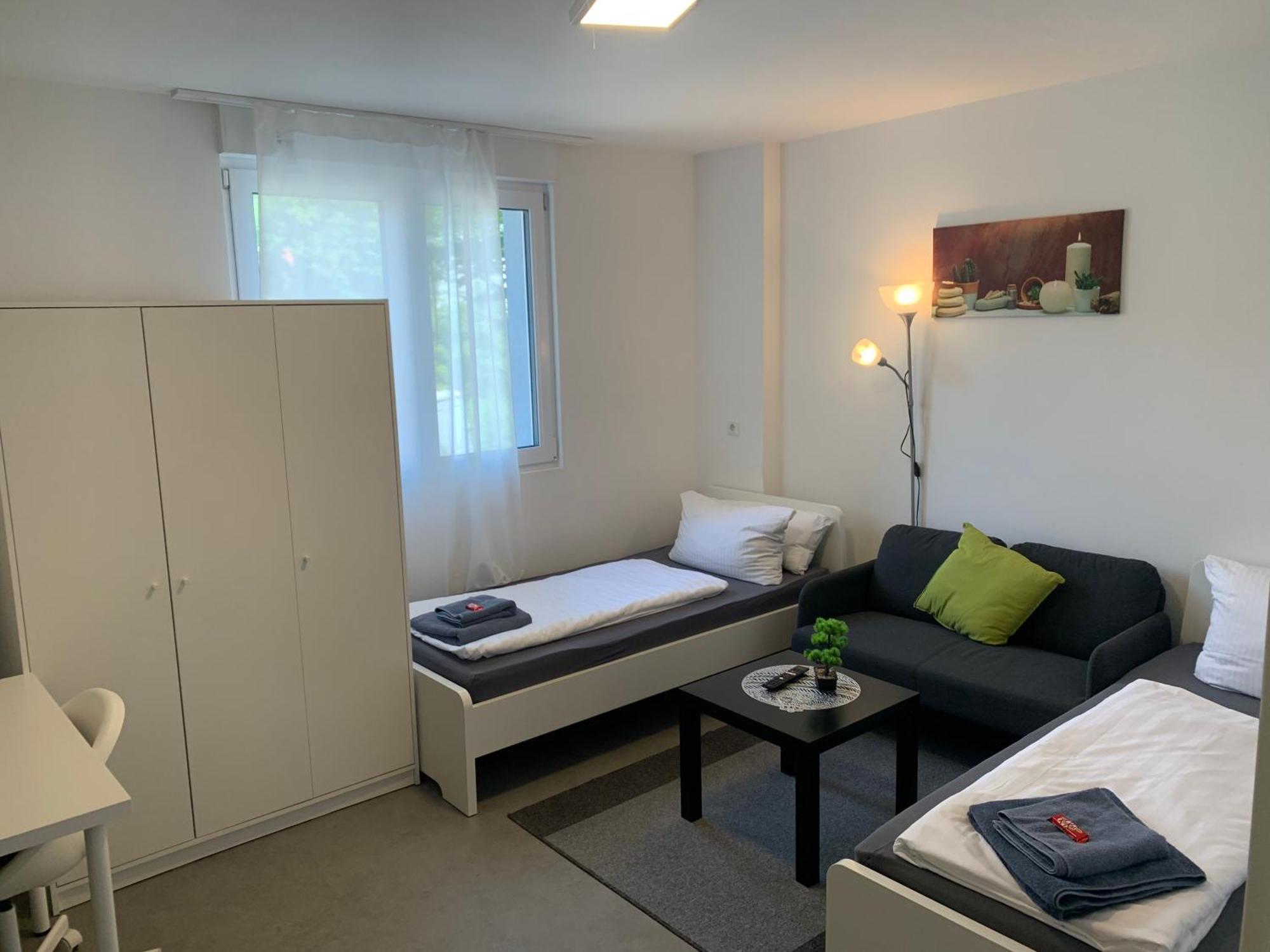 Cityapartment Platinum Mit Balkon Bzw,Terrasse Bielefeld Luaran gambar