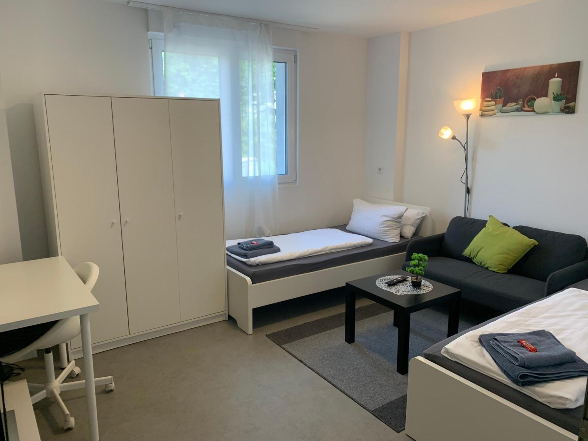 Cityapartment Platinum Mit Balkon Bzw,Terrasse Bielefeld Luaran gambar
