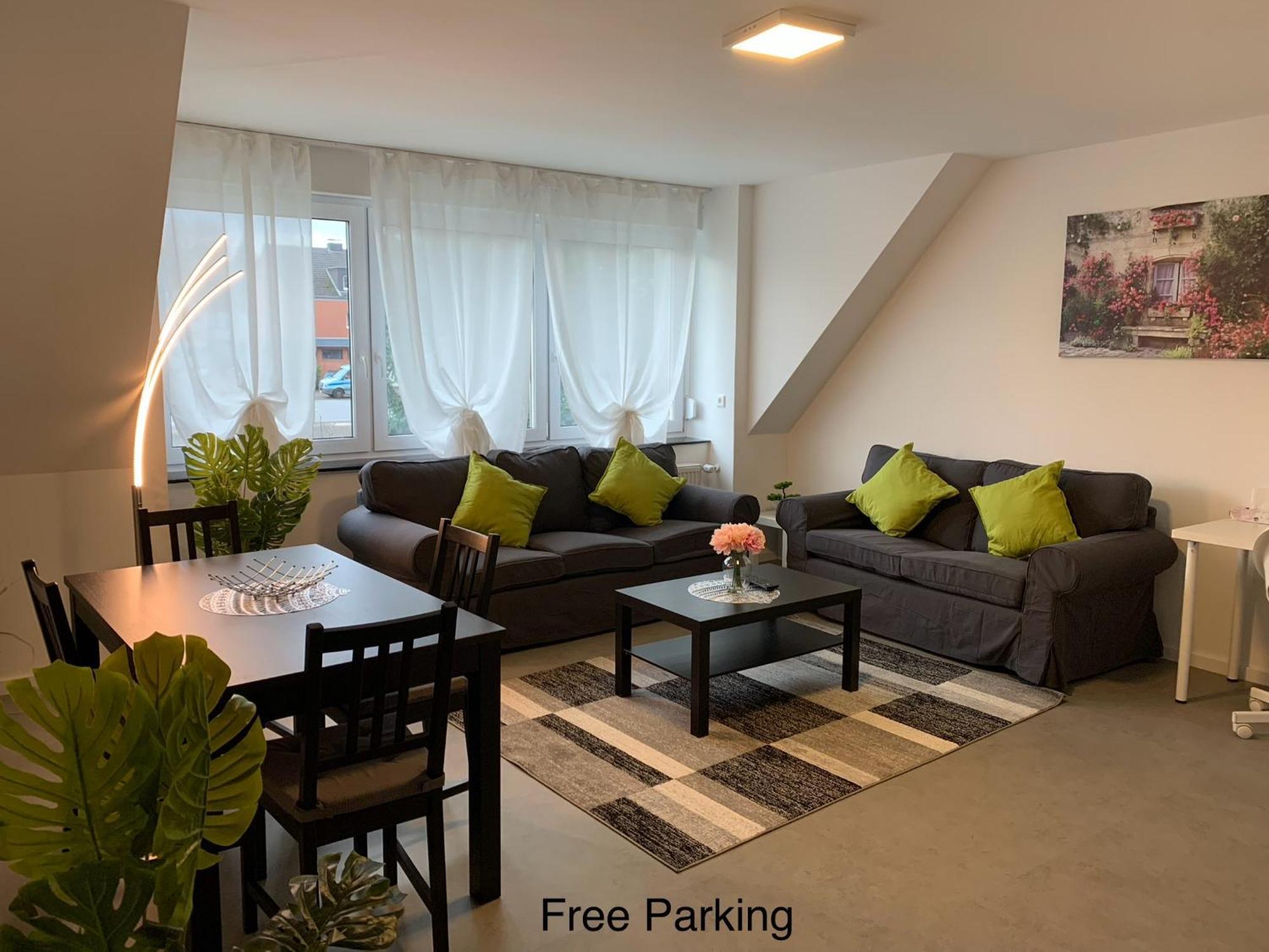 Cityapartment Platinum Mit Balkon Bzw,Terrasse Bielefeld Luaran gambar